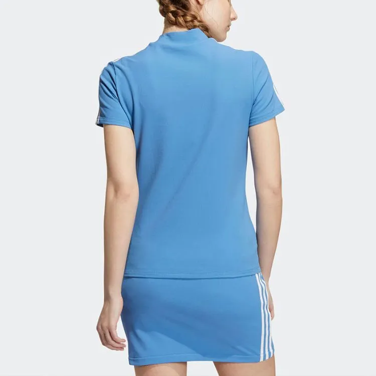 Adidas T Shirts Women's Blue-3