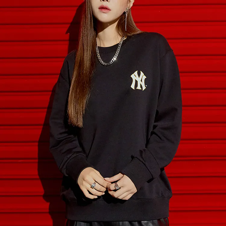 Disney X MLB X Disney Collaboration Sweatshirts Unisex Black-3