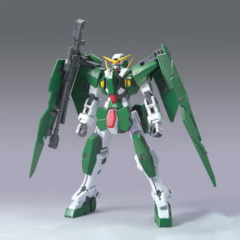BANDAI HG Collection Mobile Suit Gundam 00 GN 002 Angel Gundam Model Kits 13cm-1
