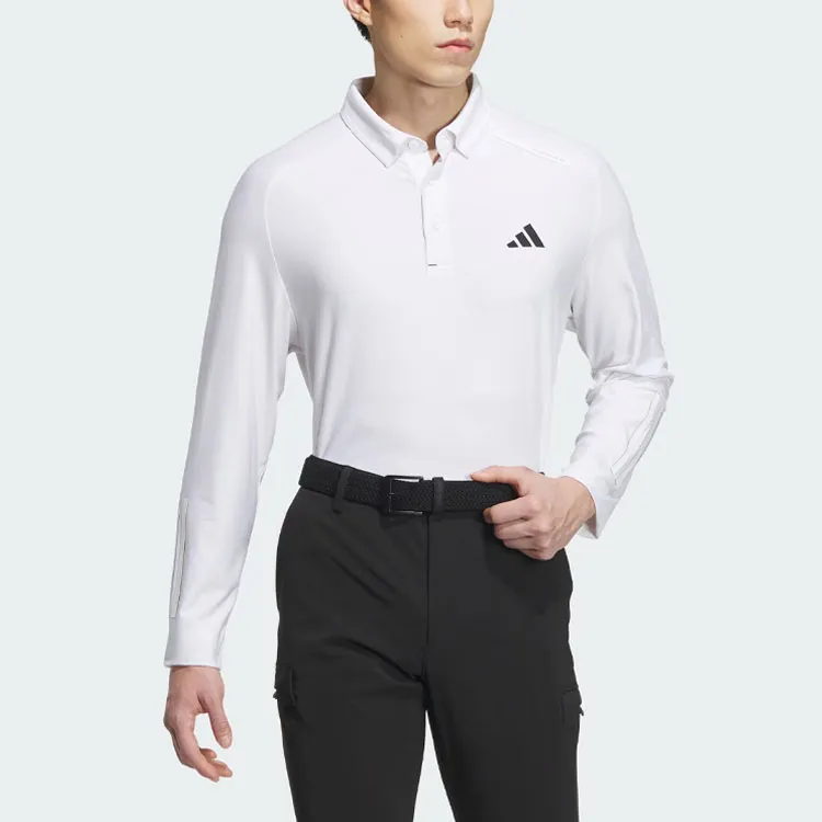 Adidas Polo Shirts Men White-1