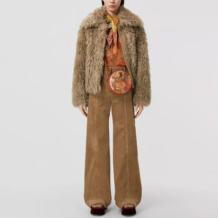 Burberry Wide leg Corduroy Trousers-1