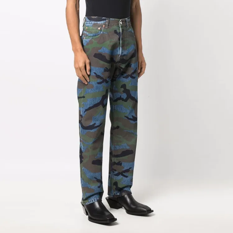 Vetements Jeans Men Blue-3