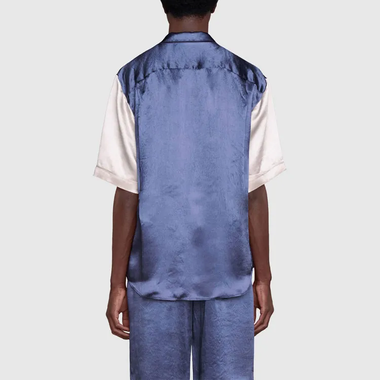 GUCCI Shirts Men Blue-3