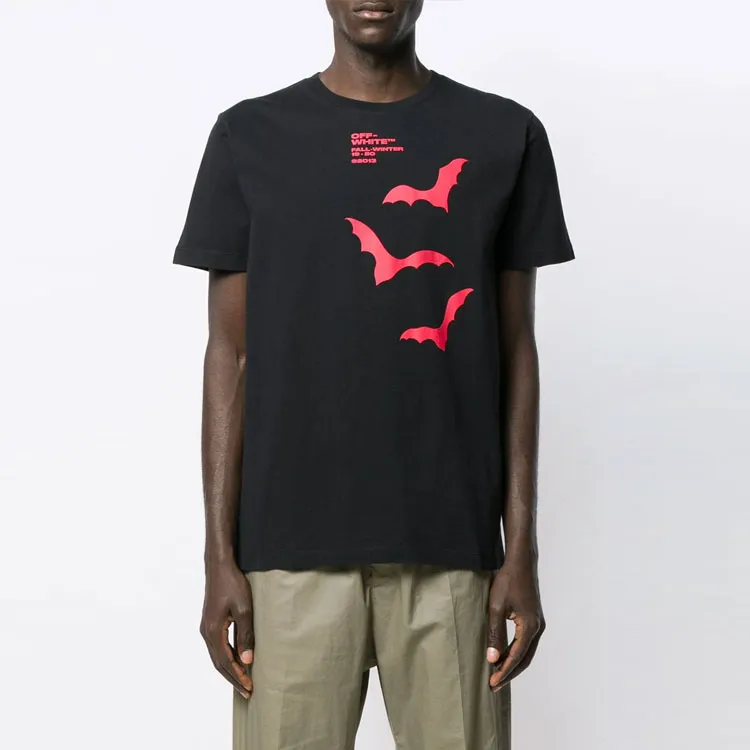 OFF WHITE FW19 T Shirt Men's Black-2