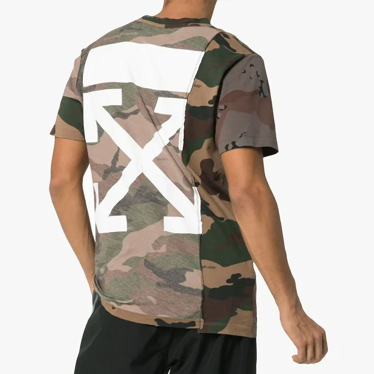 OFF WHITE T Shirt Men's Camouflage-2