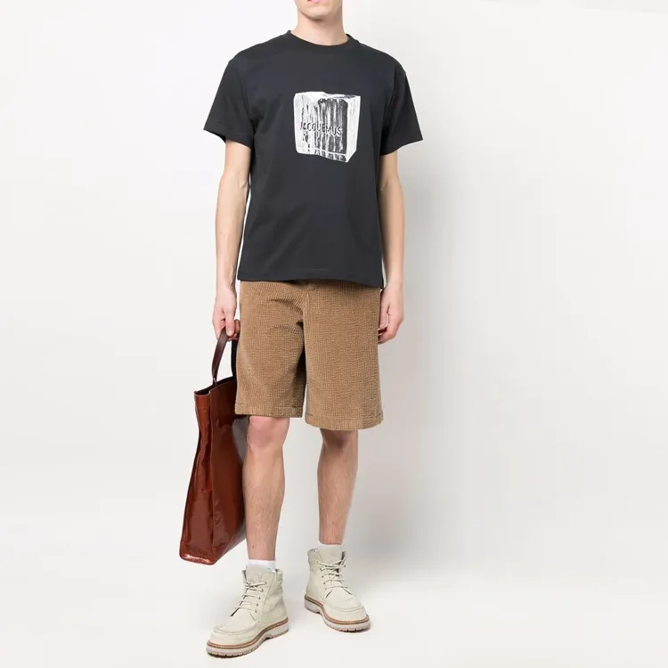 Jacquemus T-Shirts Men Gray Blue-1
