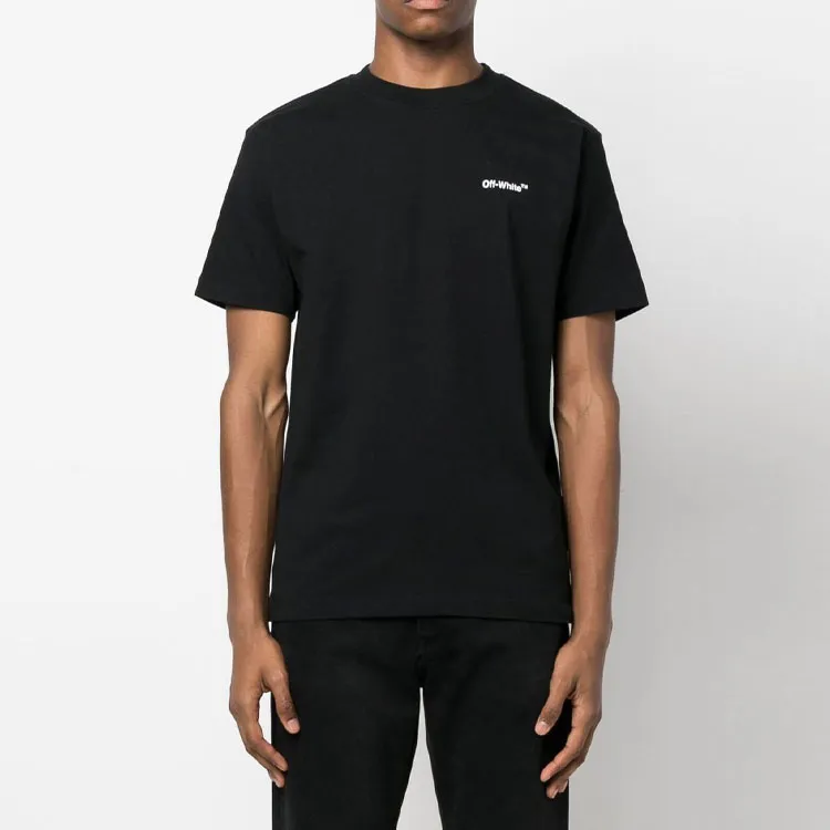 OFF WHITE Men Chain Arr Slim S/S Tee-3