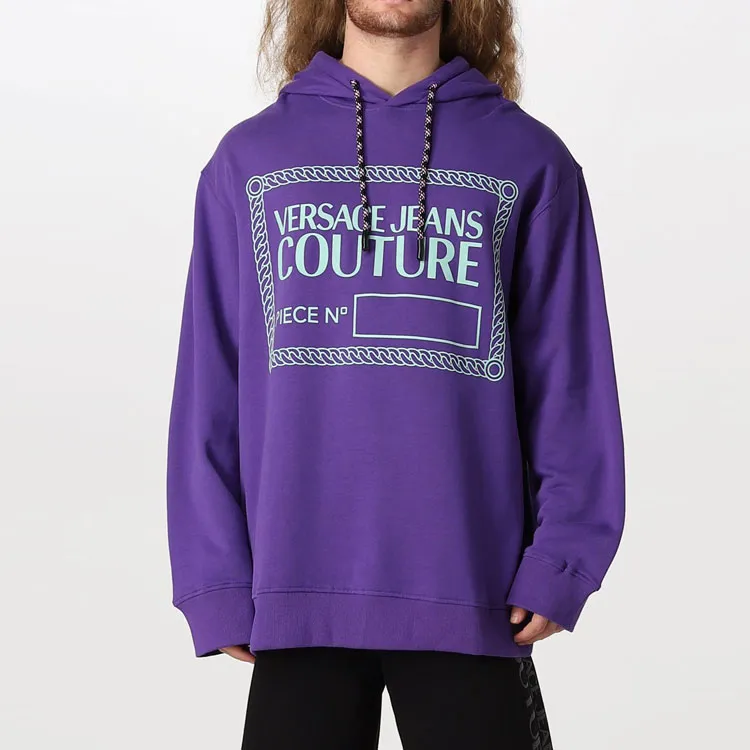 VERSACE JEANS COUTURE Sweatshirts Men Purple-2