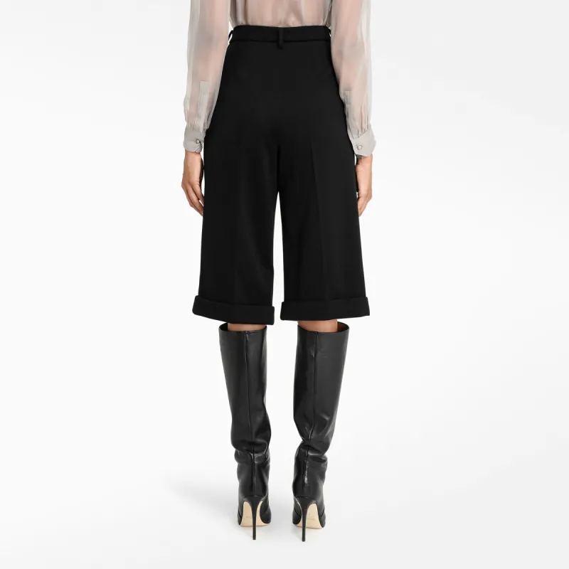 SAINT LAURENT Casual Shorts Women's Black-4
