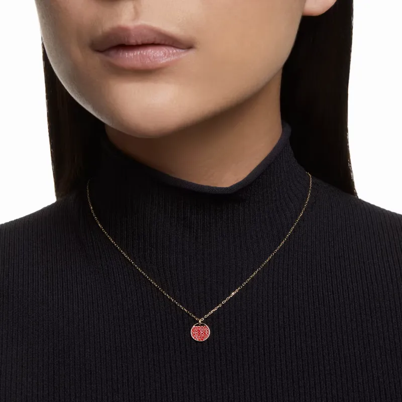 Swarovski Sublima Necklaces Women's Red-4