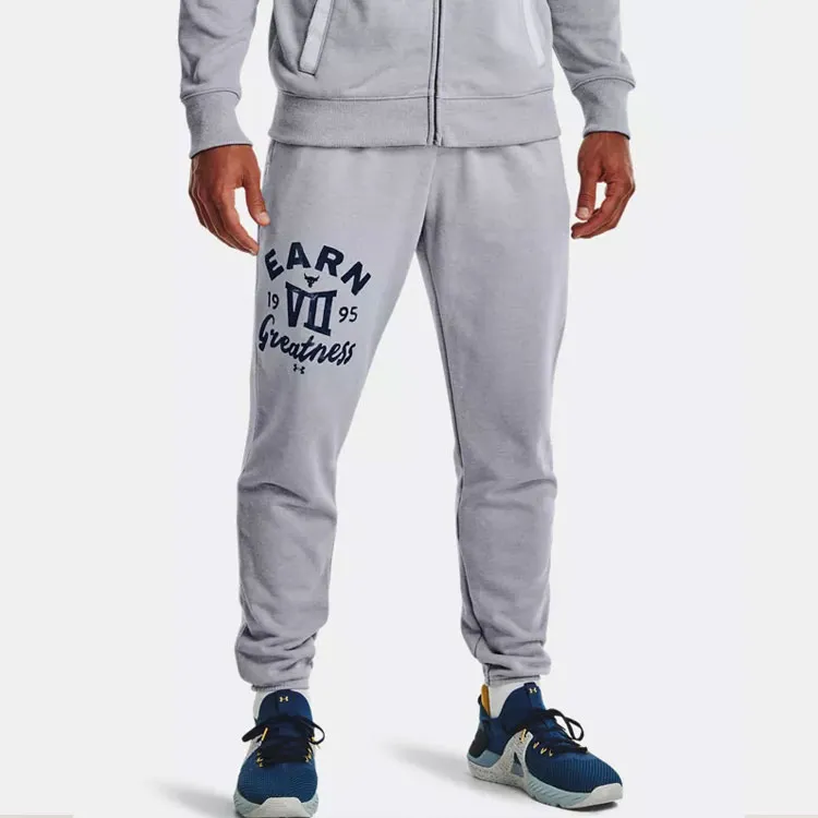 Under Armour Project Knitted Sweatpants Men Modern Medium Gray-4