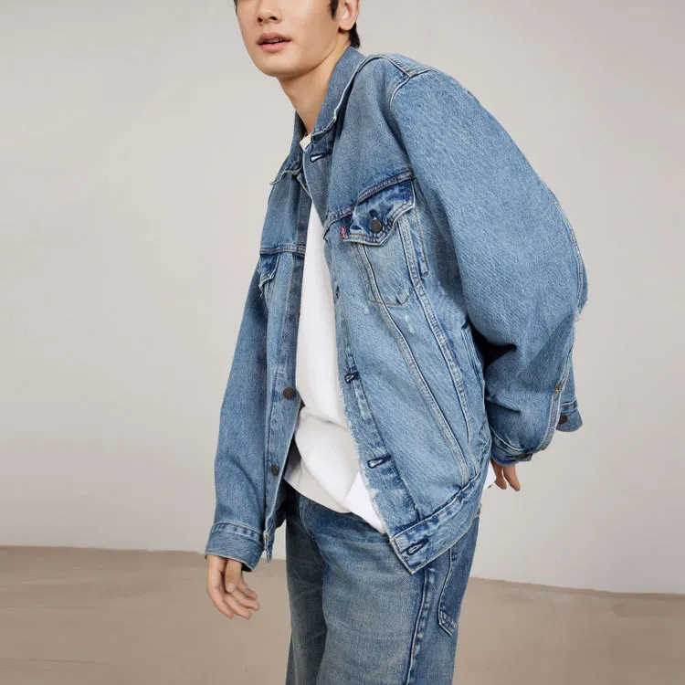 Levi's Denim Jacket Unisex Blue-4