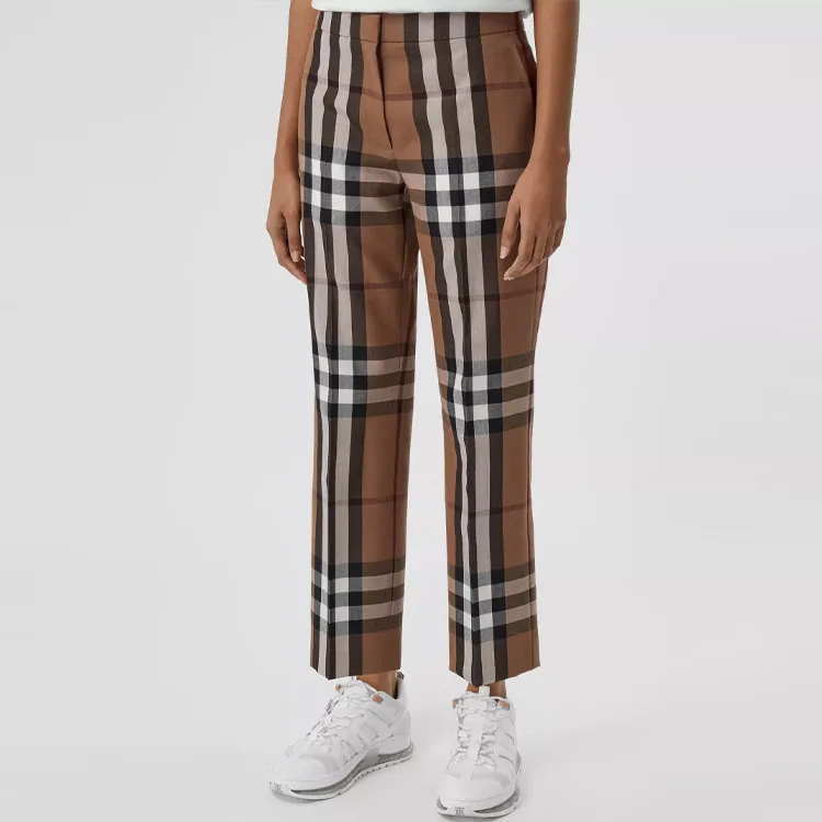 Burberry Casual Pants Women's Brown-1