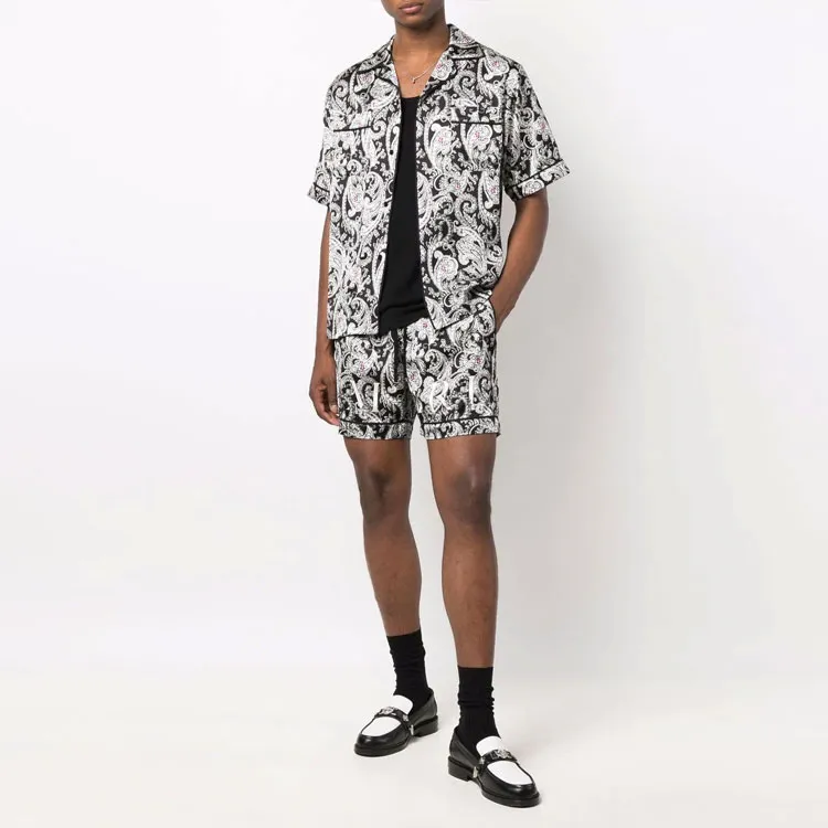 AMIRI Paisley Pajama Shirt-1