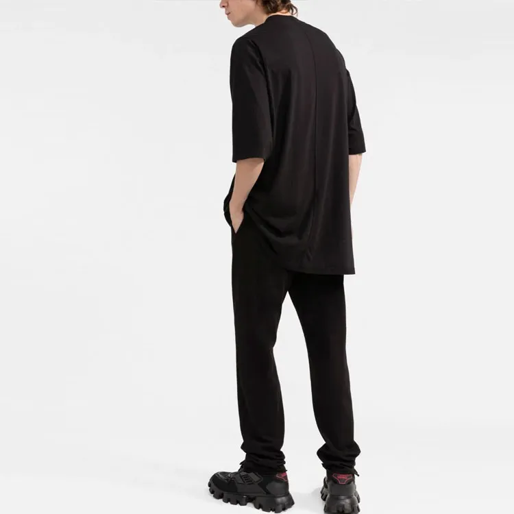 Rick Owens DRKSHDW FW21 Knitted Sports Pants Men's Black-2