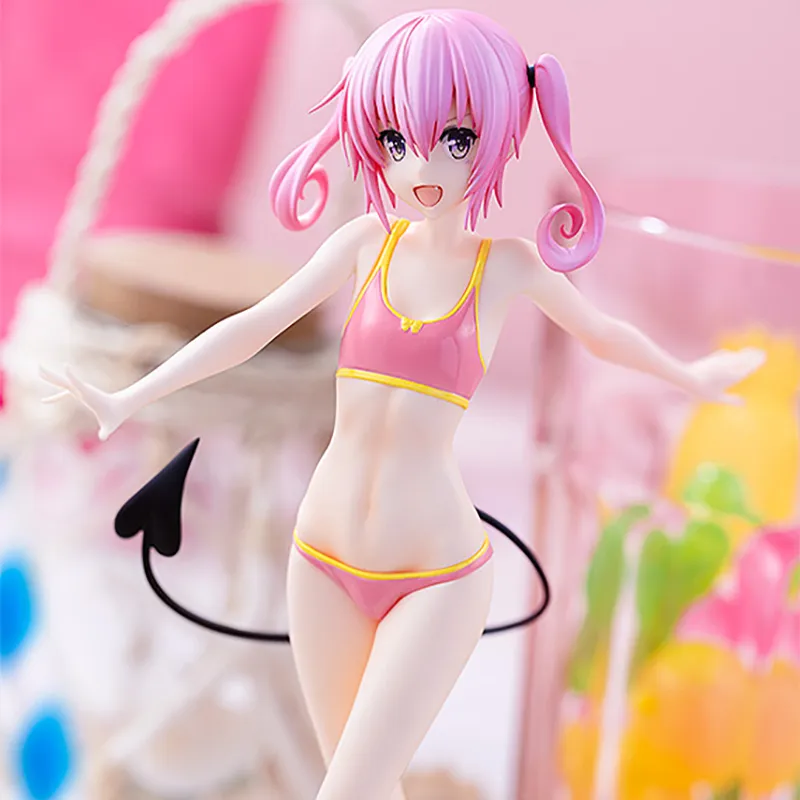 GSC Pup To Love Ru Darkness Nana Asta Debiruk With Base 18cm Scale Figures-1