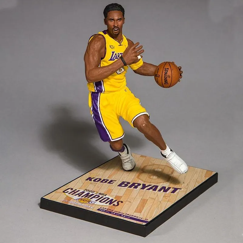 McFARLANE NBA Series Kobe Bryant McFarland 2000 Champion Collection Scale Figures 17.7cm-1