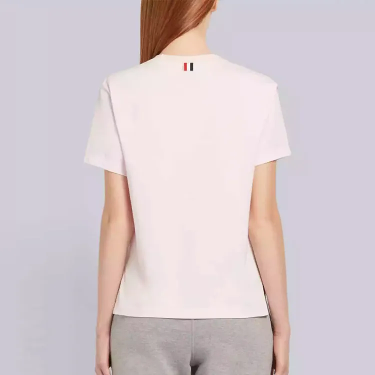 THOM BROWNE· Regular T Shirt Women's Pink-3