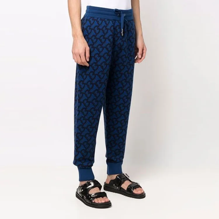 Burberry Tb Monogram Pattern Sweatpants-2