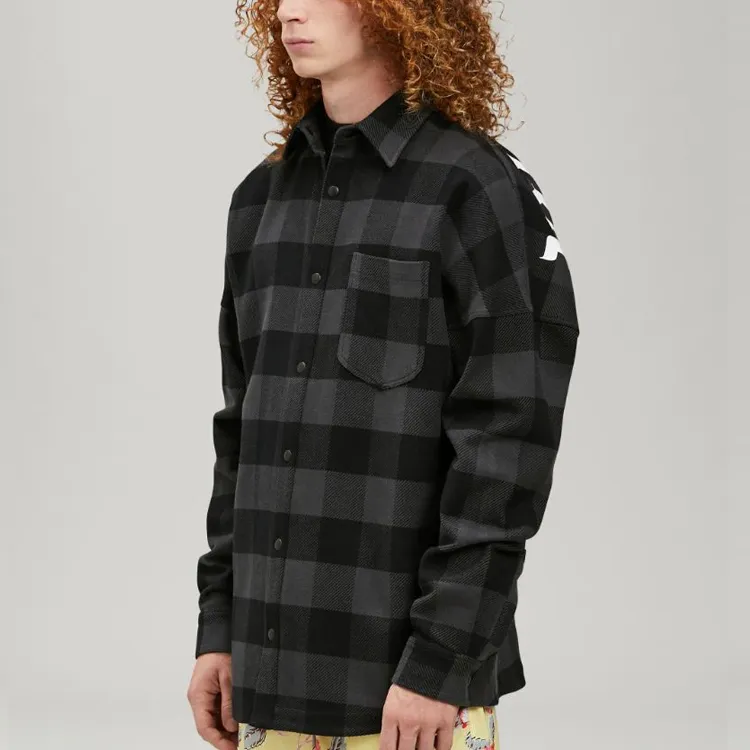 PALM ANGELS Curved Logo Shirt-2