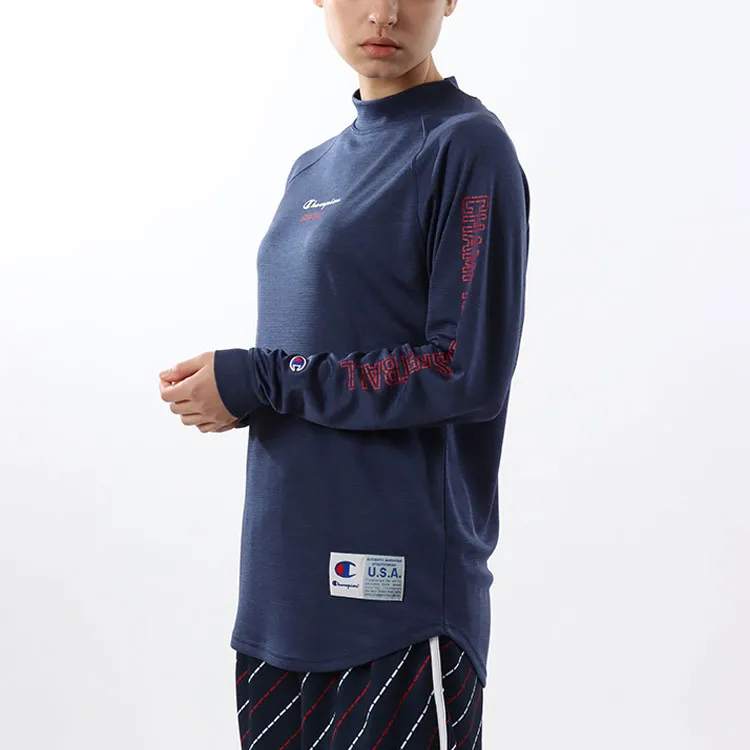 Champion Raglan Sleeve T Shirt Women's Japan Version-6
