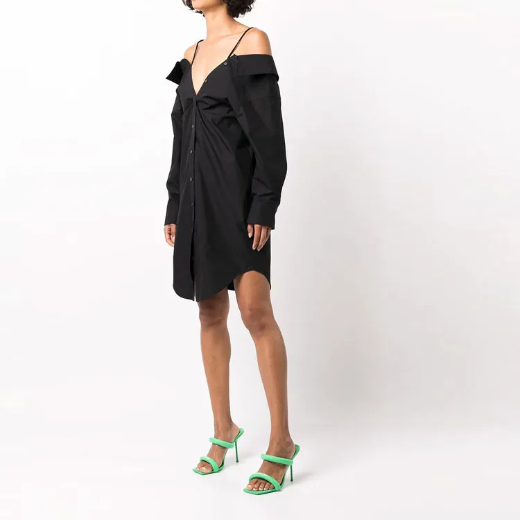 Alexander Wang Long Sleeved Dress Women's Black-3