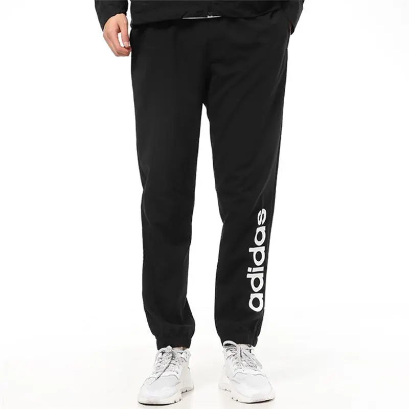 Adidas Knitted Sweatpants Men's Black-3