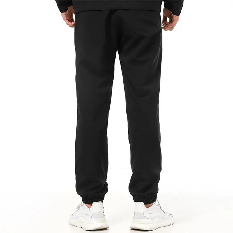Adidas Knitted Sweatpants Men's Black-4