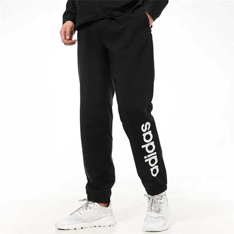 Adidas Knitted Sweatpants Men's Black-5