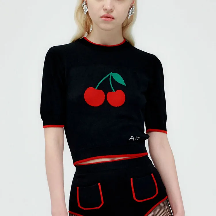 Alessandra Rich FW22 Knitwear Women's Black-2