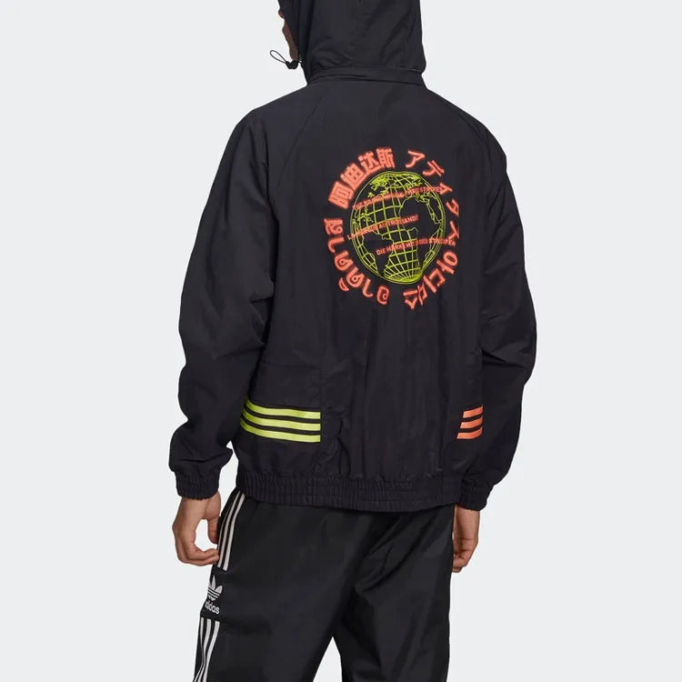 Adidas Originals Jackets Men Black-2
