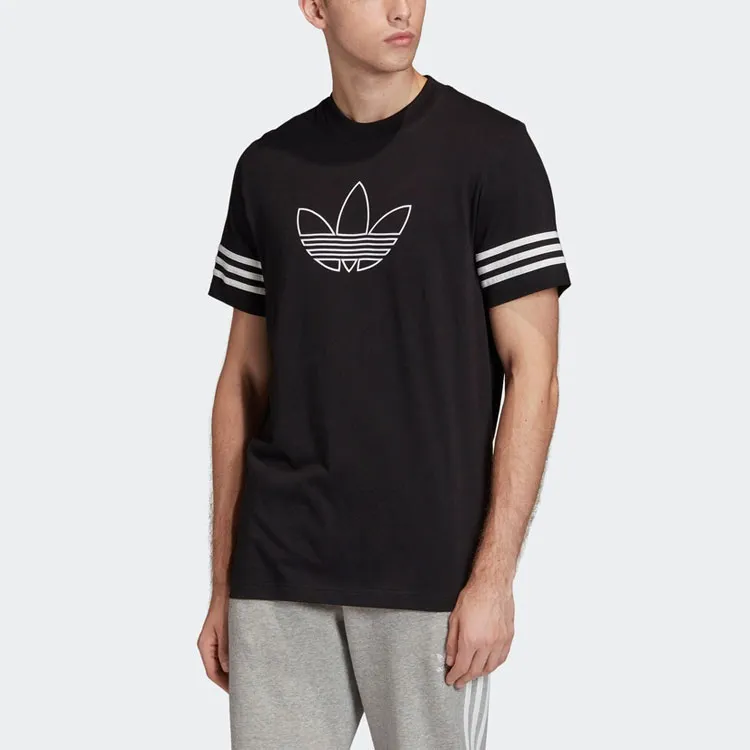 adidas originals Outline Tee Black-1