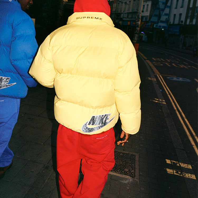 Supreme Nike Reversible Puffy Jacket - POIZON