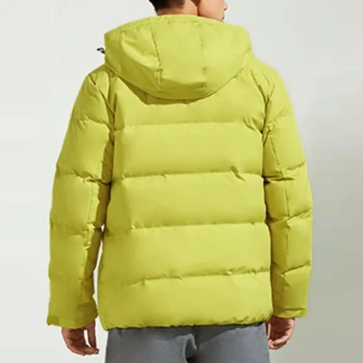 LiNing Fitness Series Down Jacket Winter Men's Green-3
