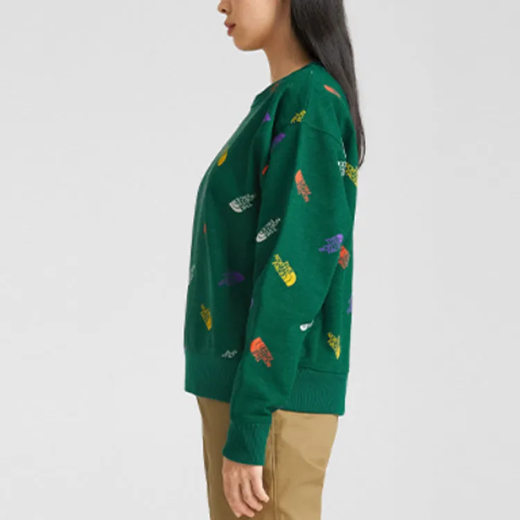 THE NORTH FACE Loose Fit Knitwear Women's Green-4