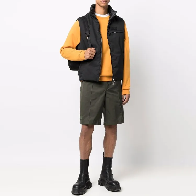 Valentino Logo Patch Bermuda Shorts-1