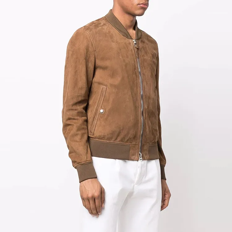 TOM FORD Leather Jackets Men Brown-2
