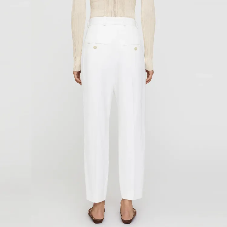 TOTEME Suit Trousers Women's White-3