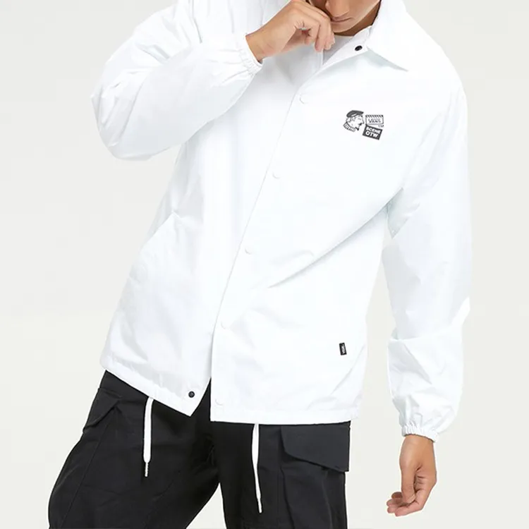 Vans Jackets Men White-4