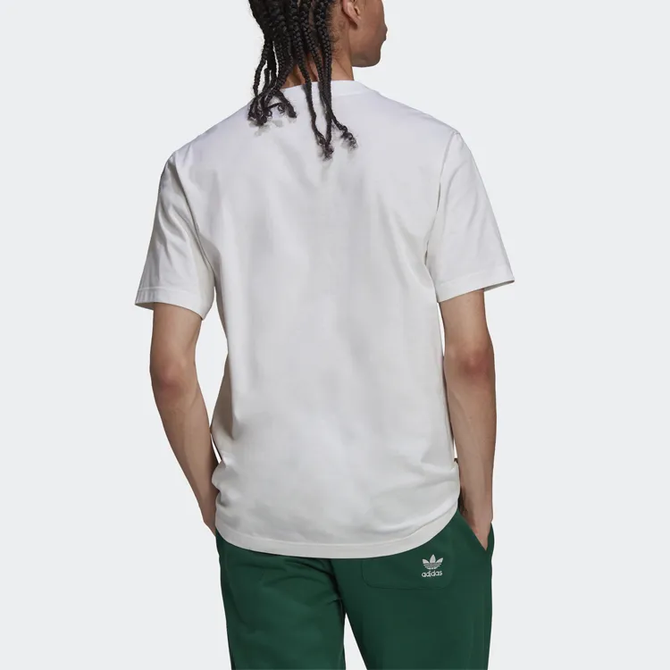 adidas originals Men's EQT Logo Tee White-7