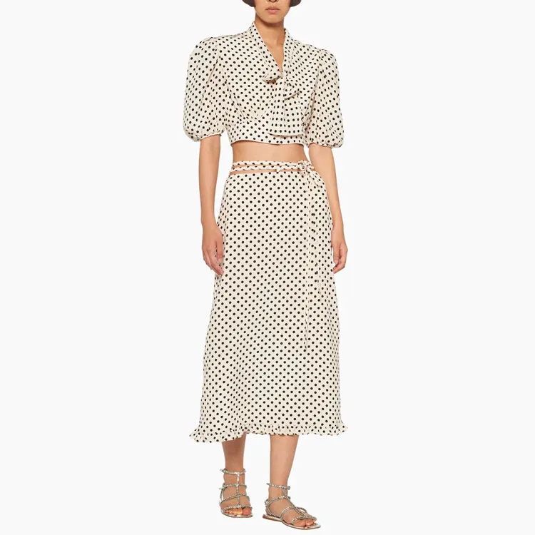 MIU MIU Casual Long Skirts Women's Ivory-1