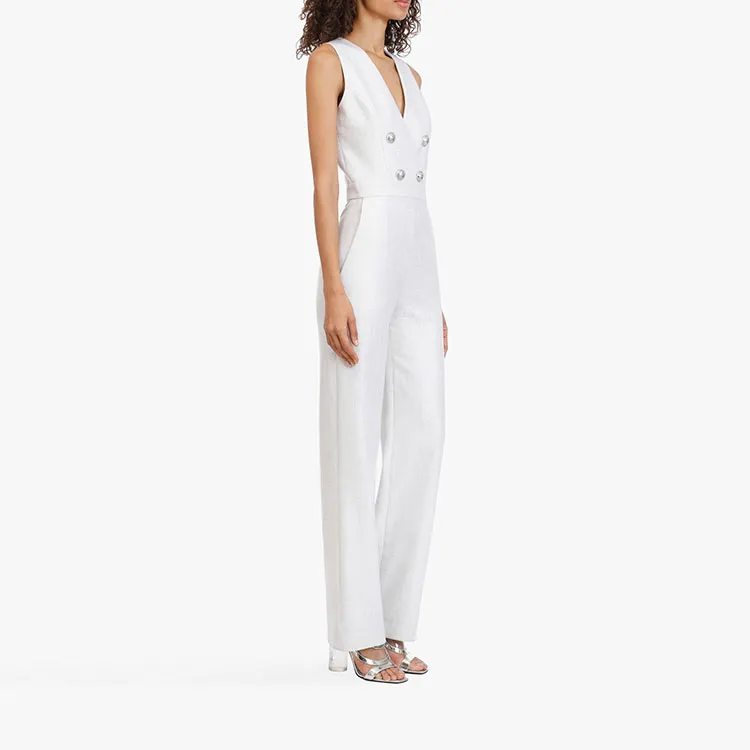 BALMAIN Jumpsuits Women's White-2