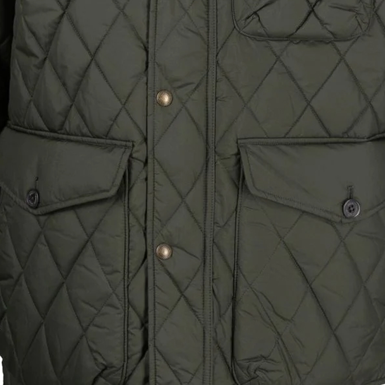 Polo Ralph Lauren Quilted Straight Hem Jacket M - POIZON