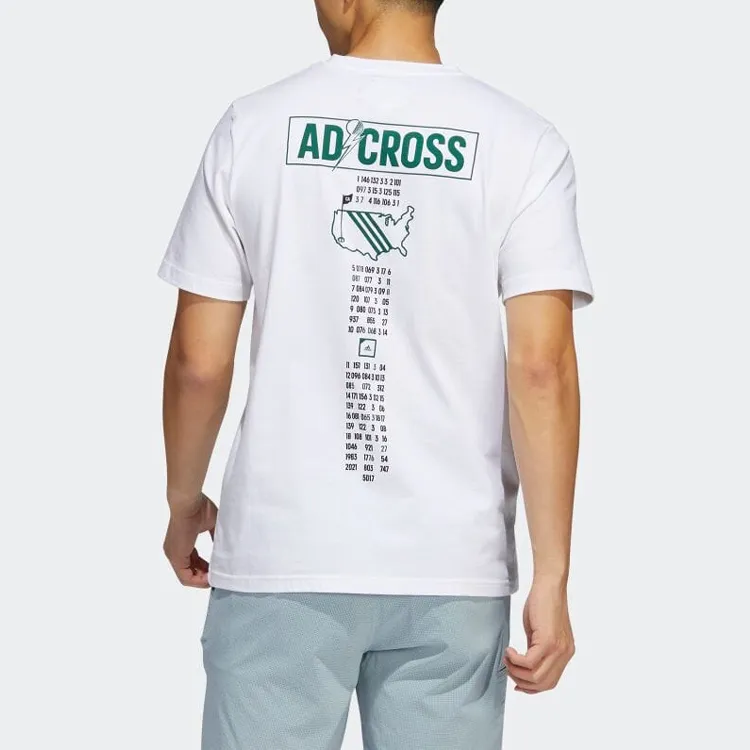 Adidas T-Shirts Men White-3