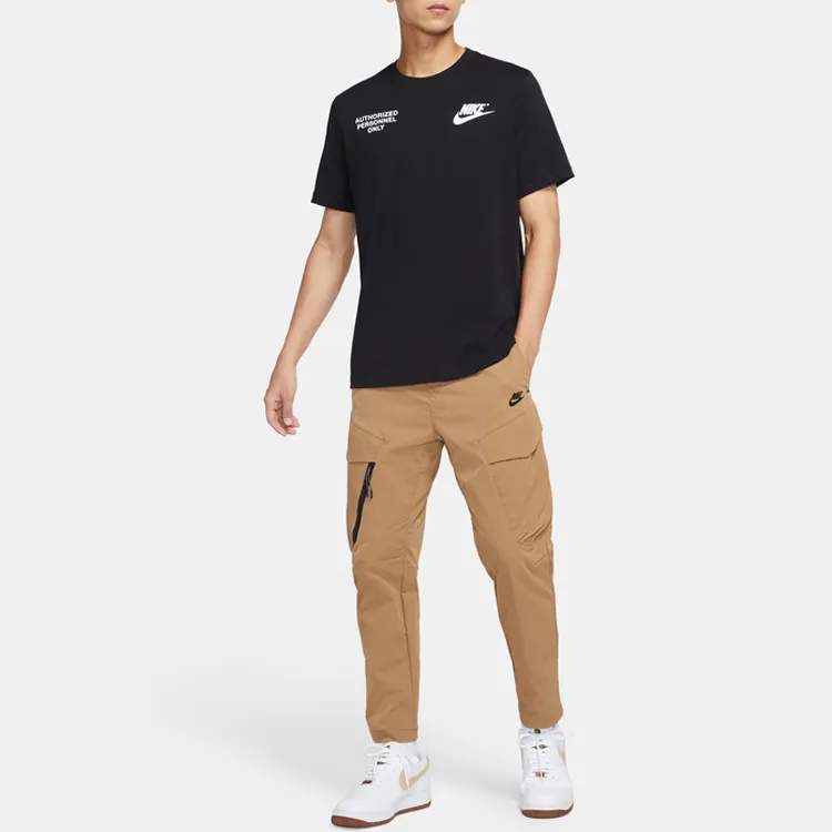 Nike SS22 Set in Sleeve T Shirt Men's Black-2