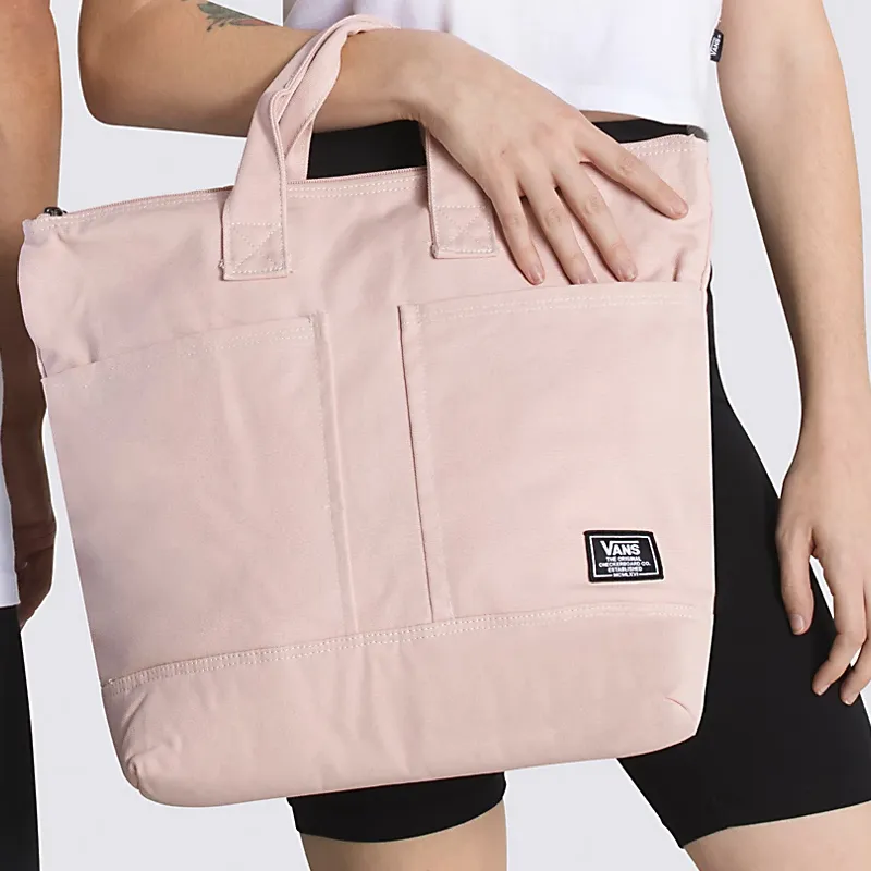 Vans Cotton Portable Backpack Regular Unisex Rose Smoke-3