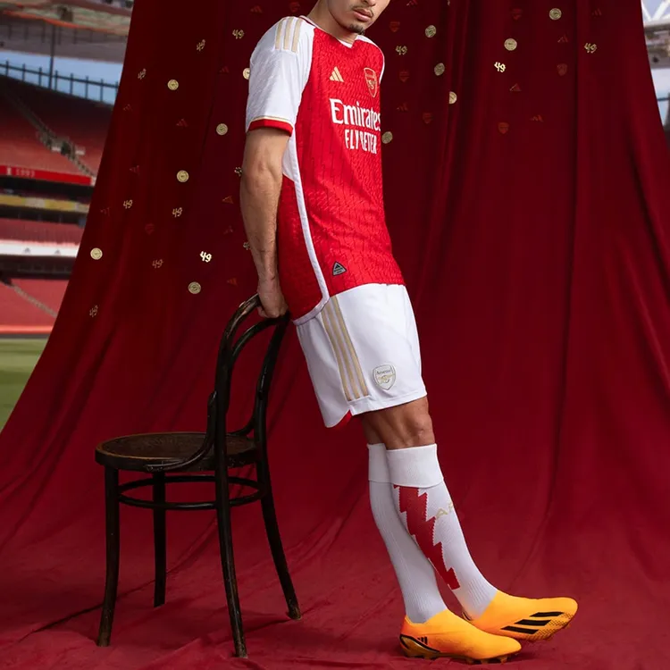 Adidas Arsenal Soccer Jerseys Men Red-5