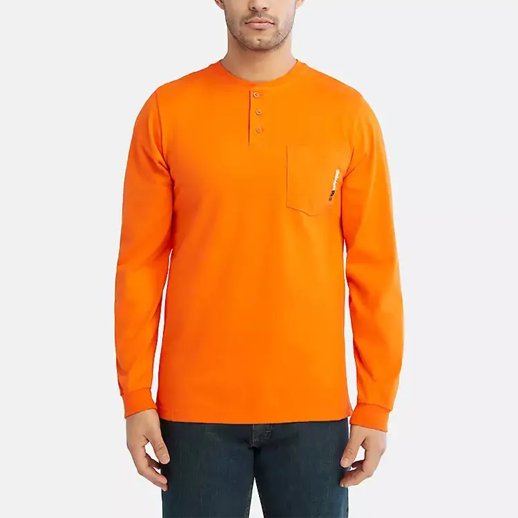 Timberland T-Shirts Men Orange-2