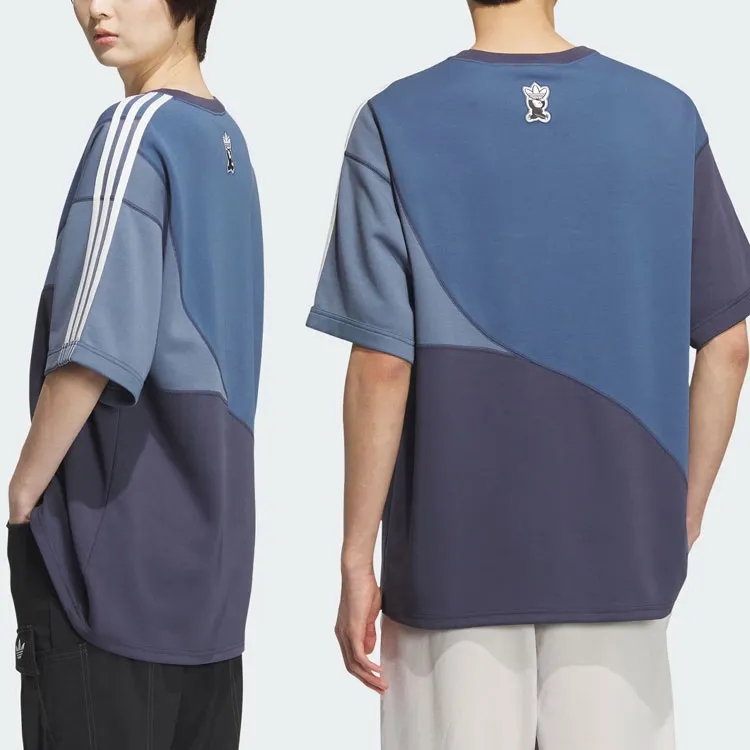 Adidas Originals T Shirt Unisex Dark Navy Blue-4