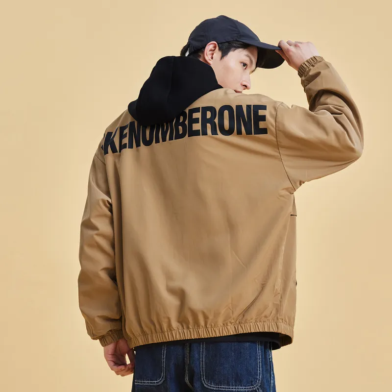 Erke Jackets Men Premium Khaki-6